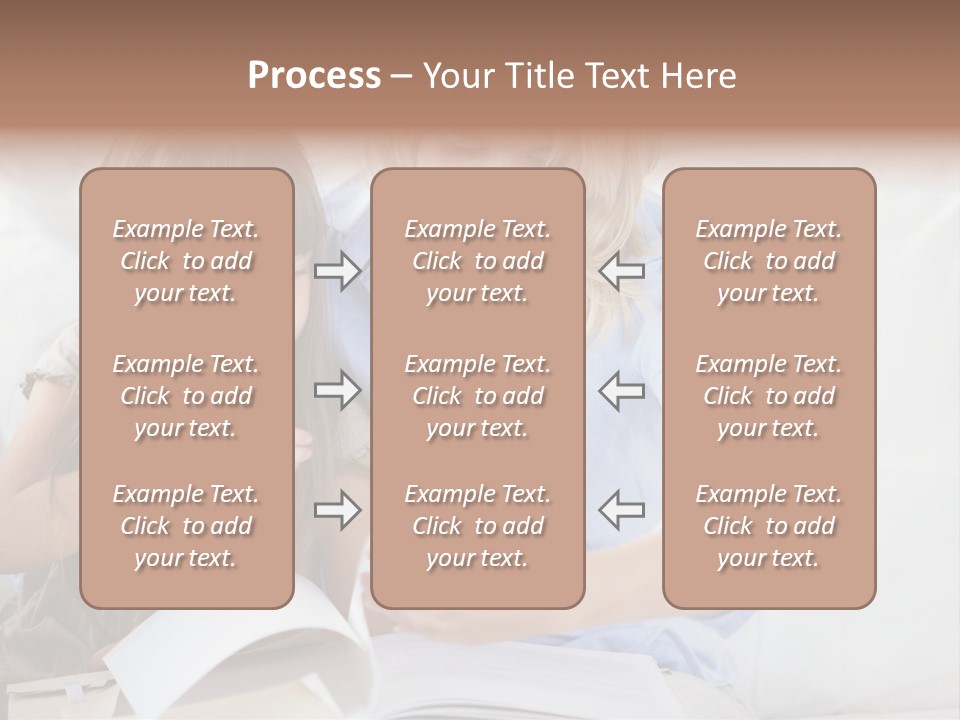 Portrait Leisure Offspring PowerPoint Template