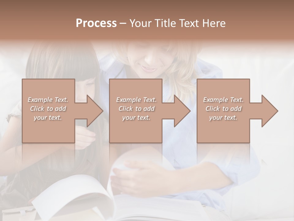Portrait Leisure Offspring PowerPoint Template