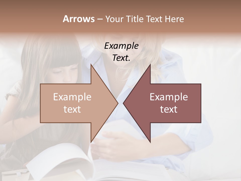 Portrait Leisure Offspring PowerPoint Template