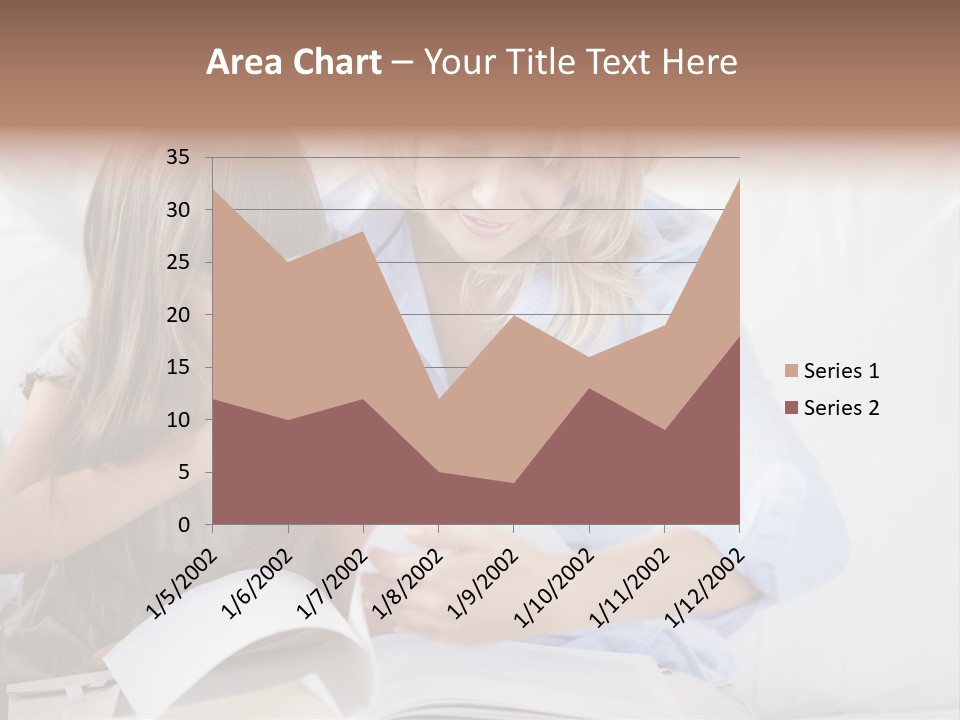 Portrait Leisure Offspring PowerPoint Template