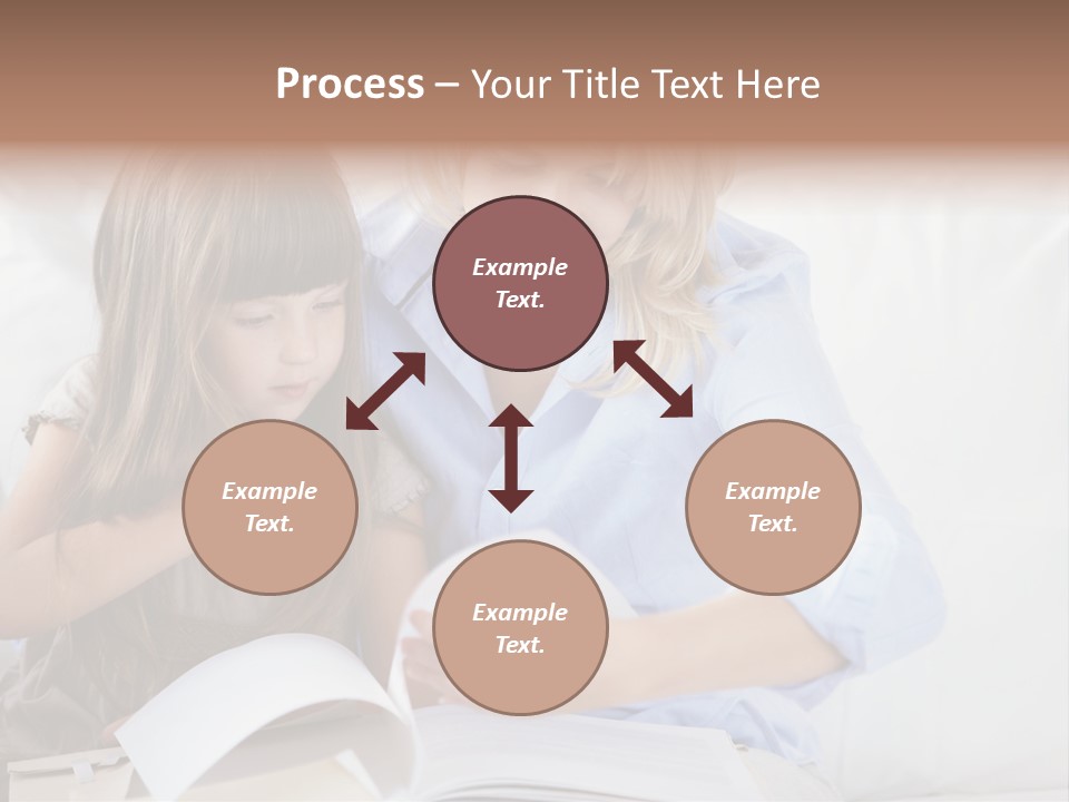 Portrait Leisure Offspring PowerPoint Template