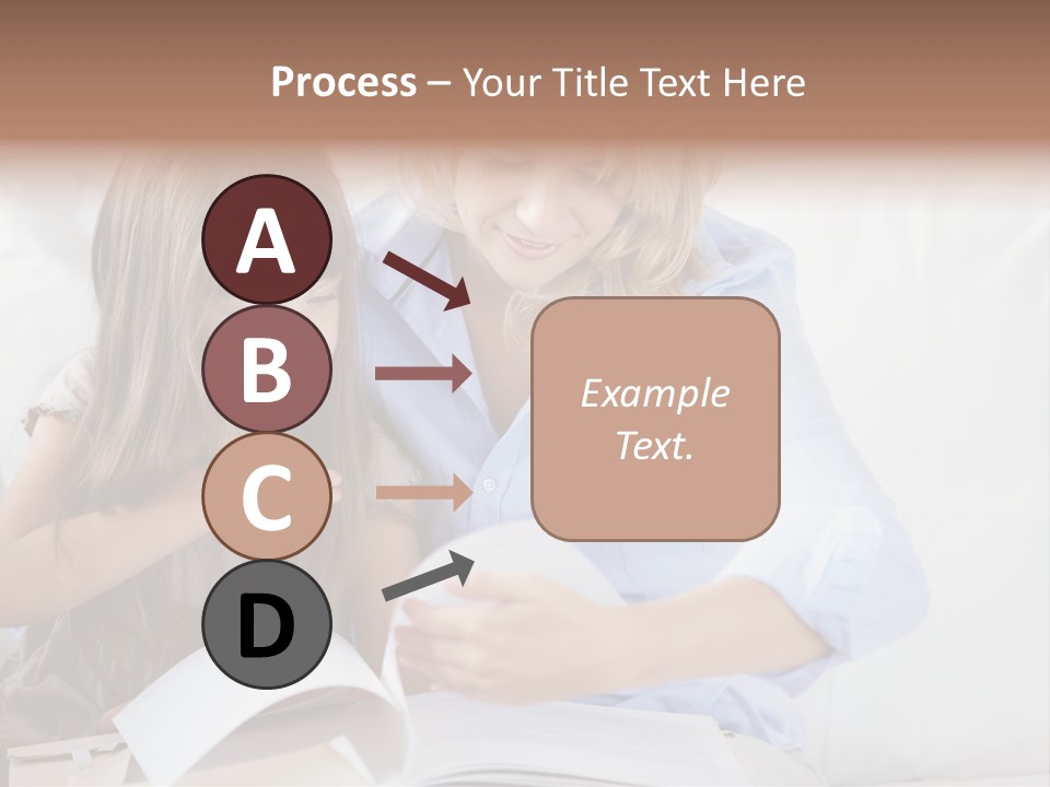 Portrait Leisure Offspring PowerPoint Template