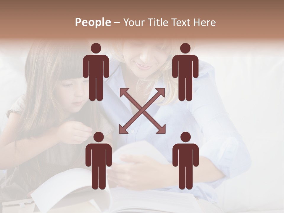 Portrait Leisure Offspring PowerPoint Template