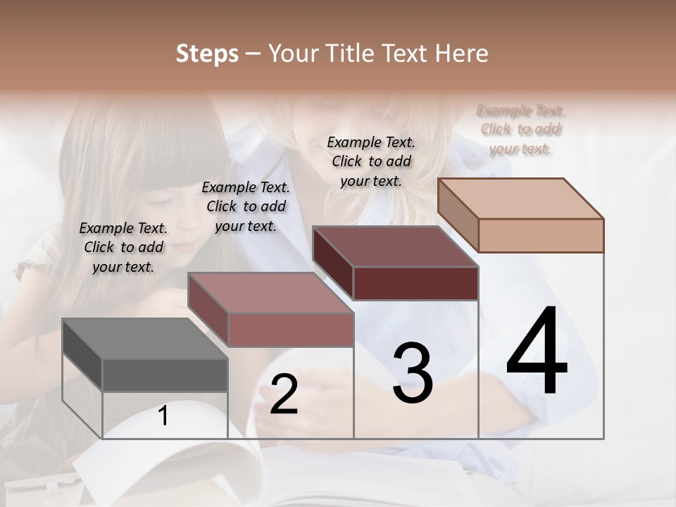Portrait Leisure Offspring PowerPoint Template