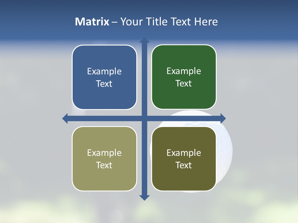 Outdoor Summer Trough PowerPoint Template