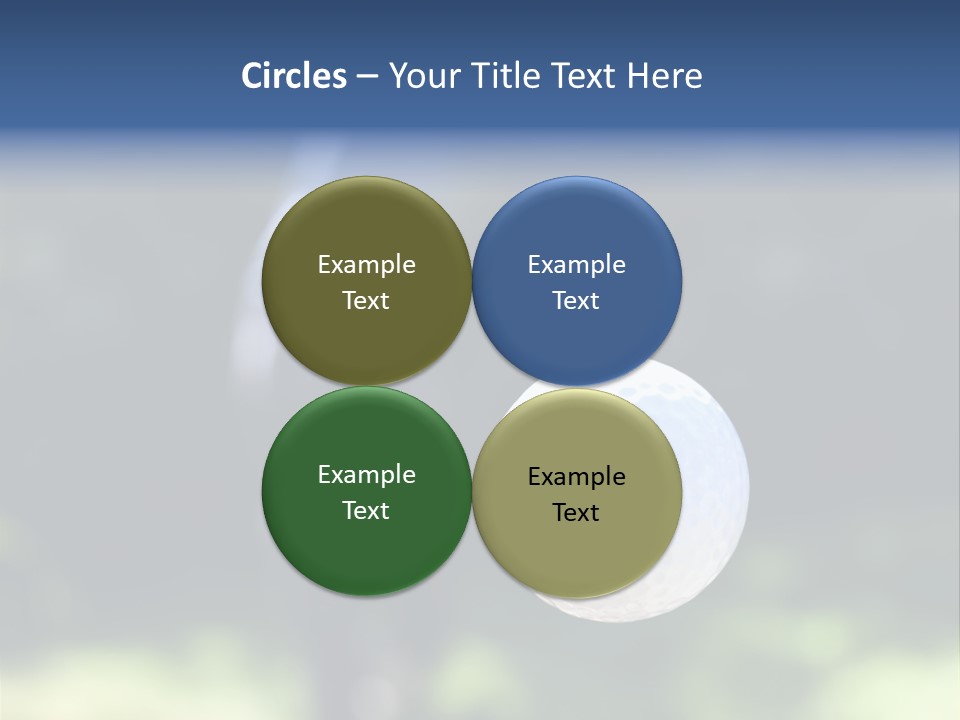 Outdoor Summer Trough PowerPoint Template