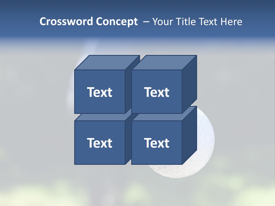 Outdoor Summer Trough PowerPoint Template