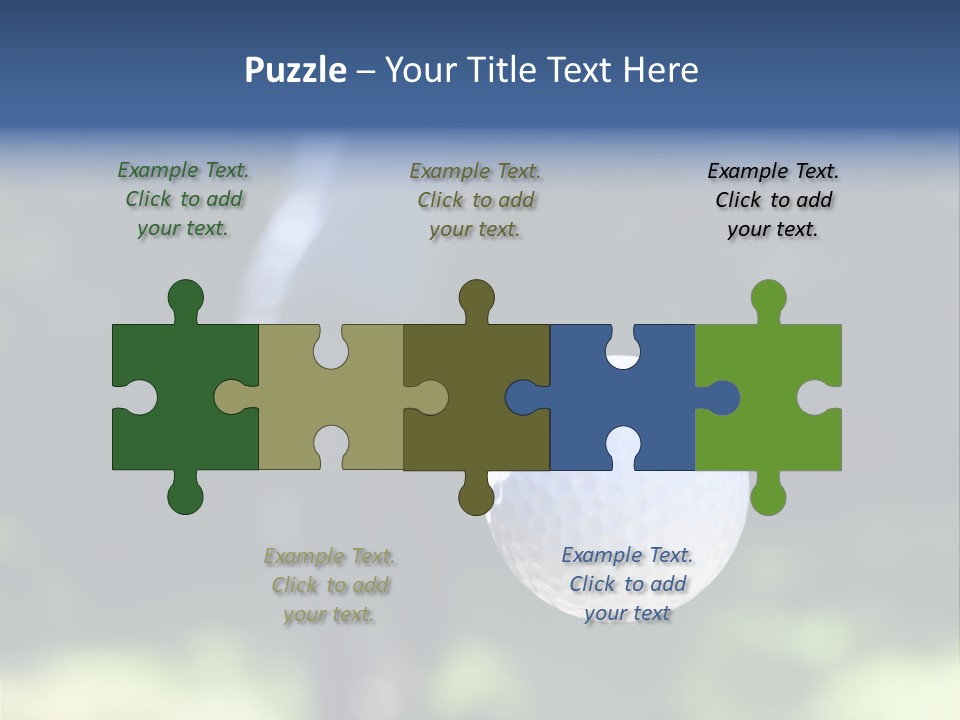 Outdoor Summer Trough PowerPoint Template