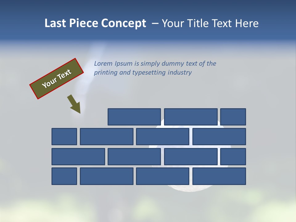 Outdoor Summer Trough PowerPoint Template