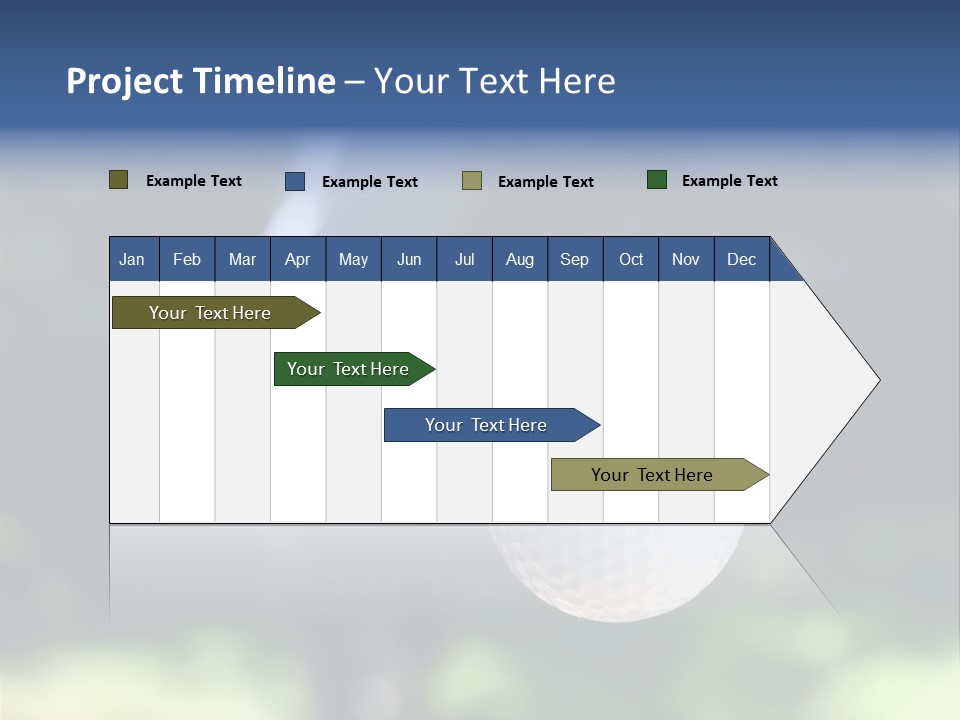 Outdoor Summer Trough PowerPoint Template