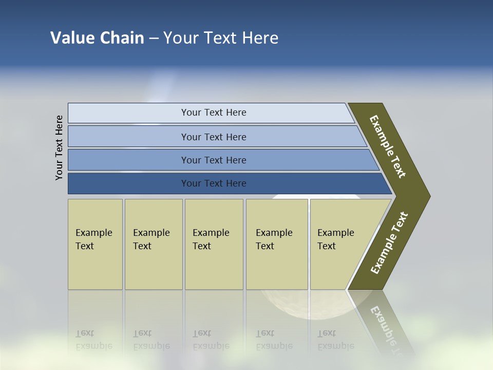Outdoor Summer Trough PowerPoint Template