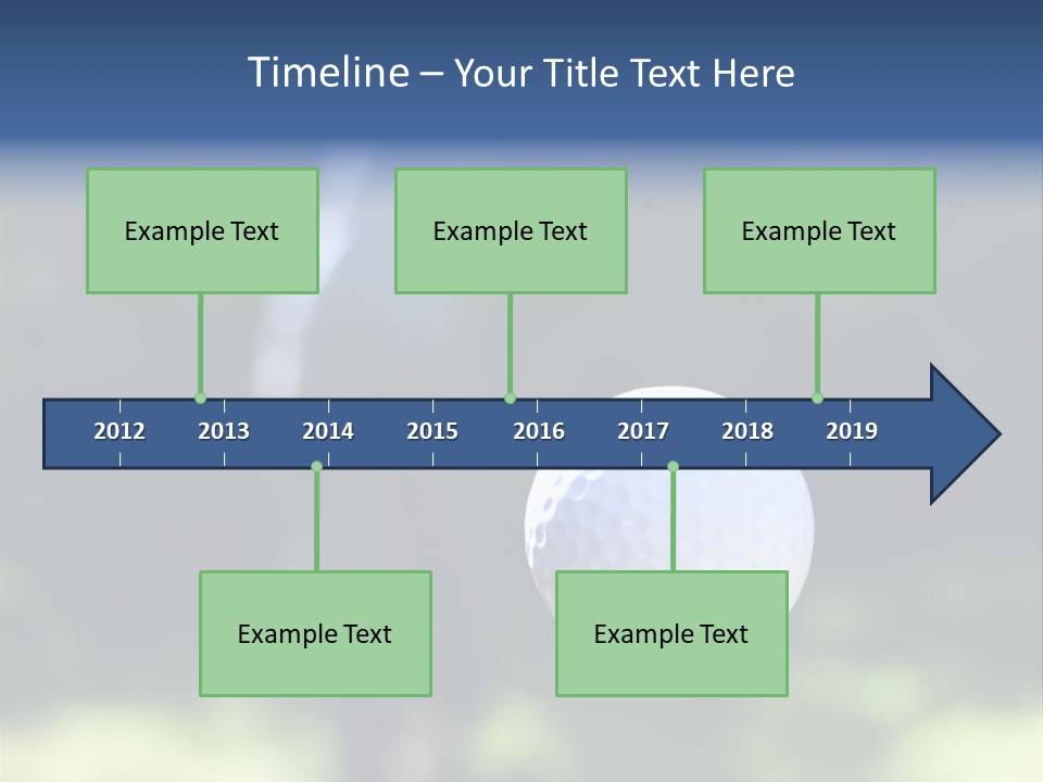 Outdoor Summer Trough PowerPoint Template
