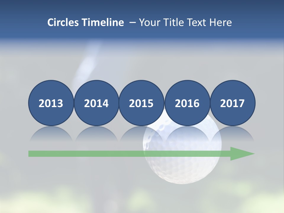 Outdoor Summer Trough PowerPoint Template