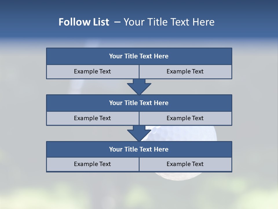 Outdoor Summer Trough PowerPoint Template