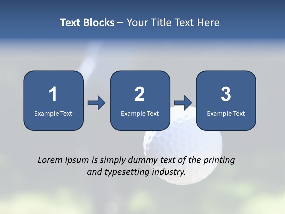 Outdoor Summer Trough PowerPoint Template