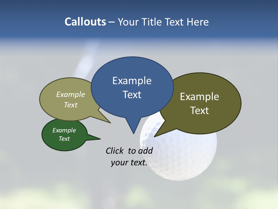 Outdoor Summer Trough PowerPoint Template