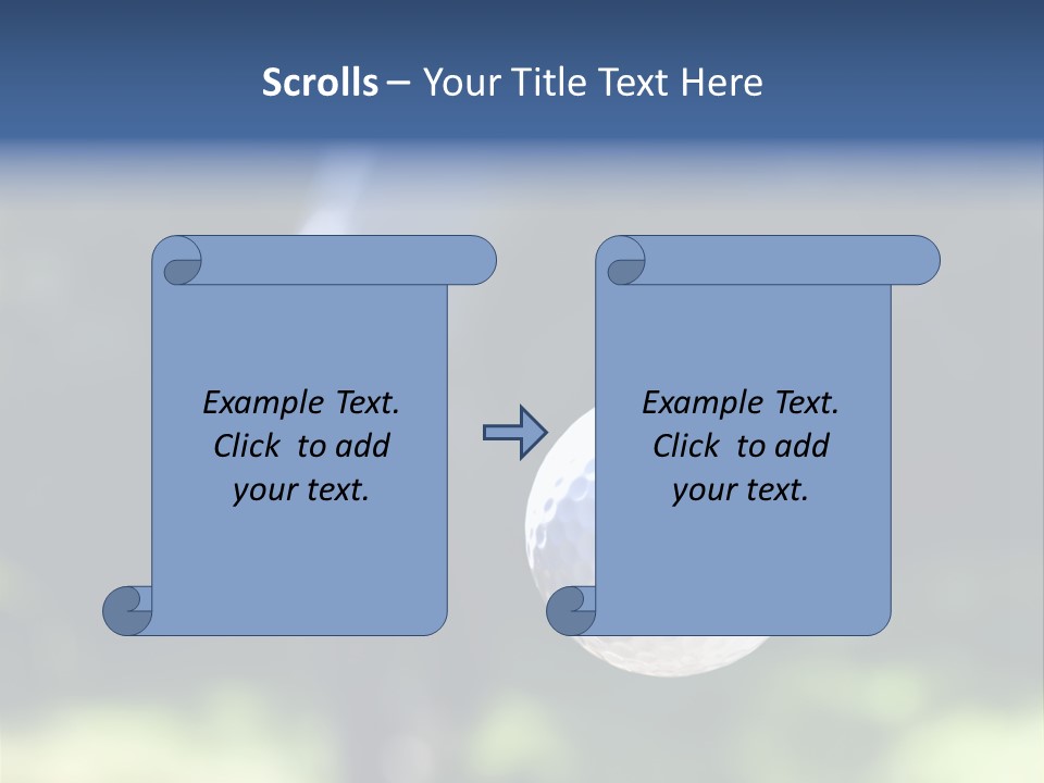 Outdoor Summer Trough PowerPoint Template