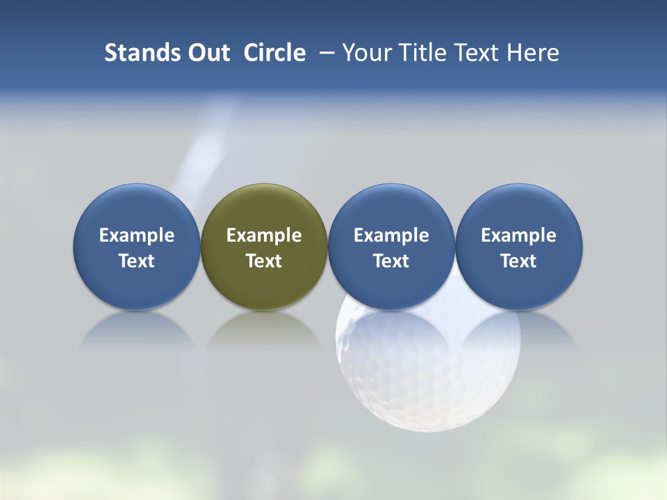 Outdoor Summer Trough PowerPoint Template