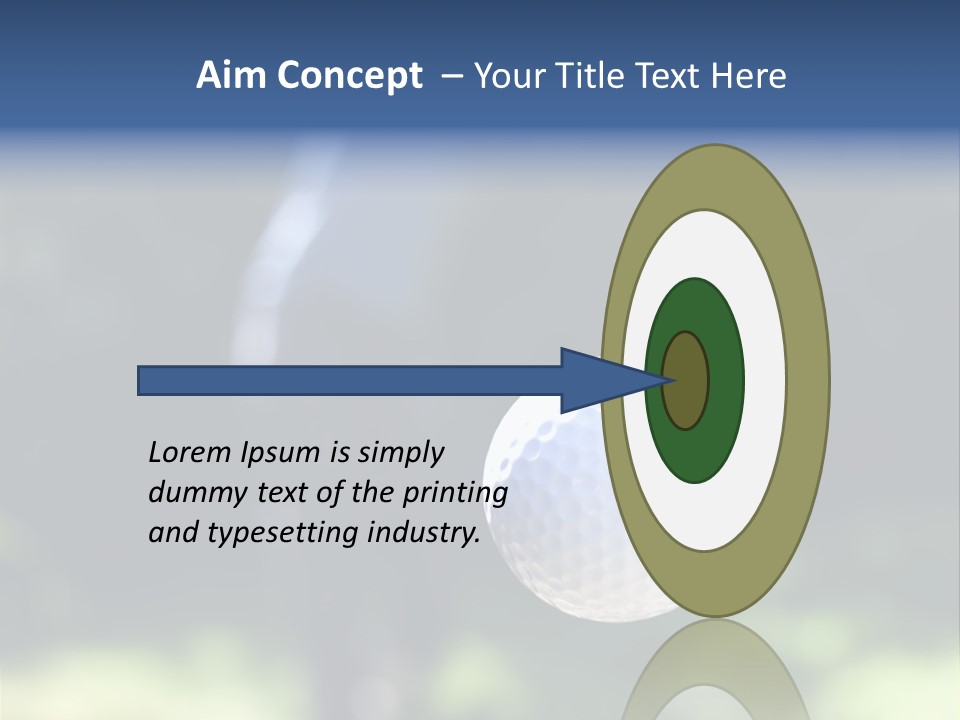 Outdoor Summer Trough PowerPoint Template
