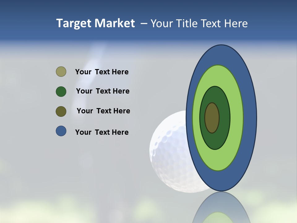 Outdoor Summer Trough PowerPoint Template