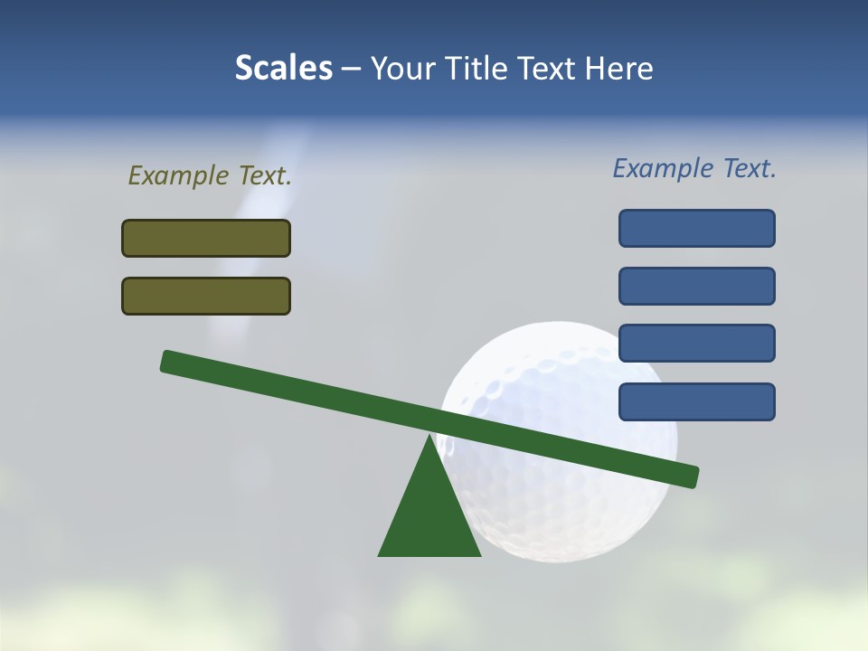 Outdoor Summer Trough PowerPoint Template