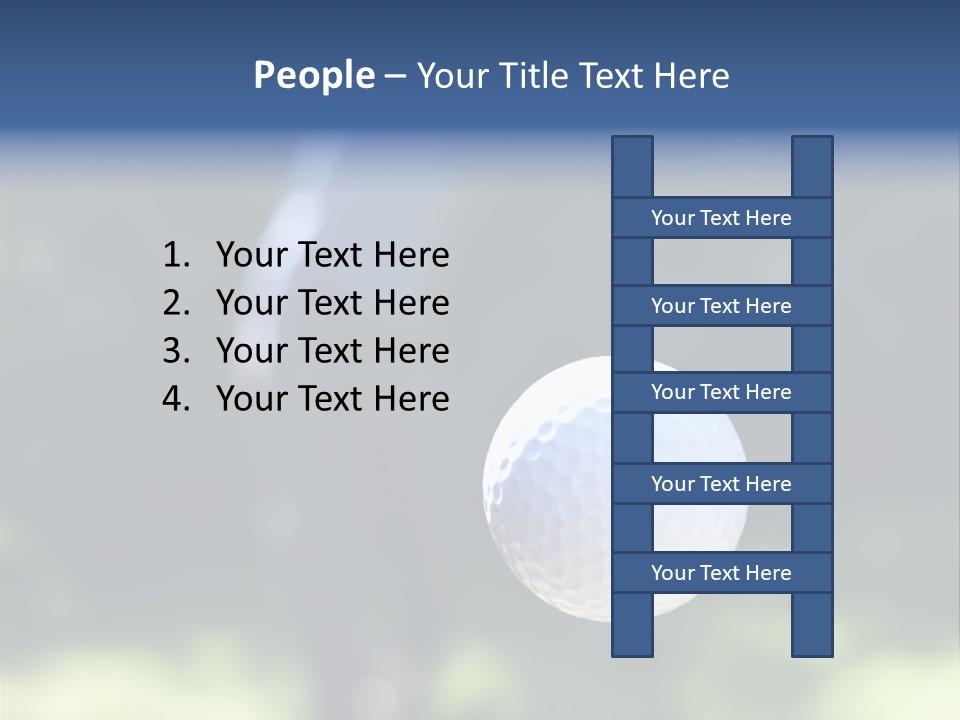 Outdoor Summer Trough PowerPoint Template