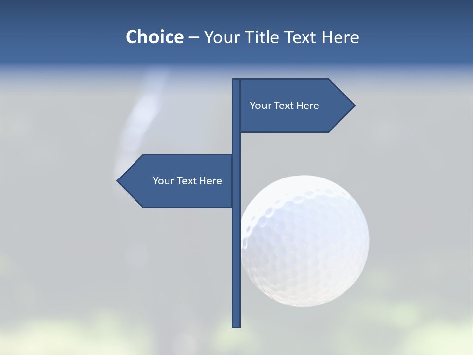 Outdoor Summer Trough PowerPoint Template