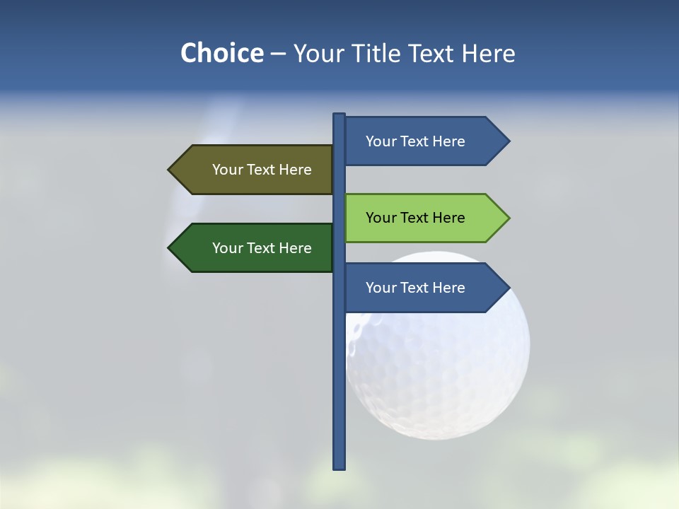 Outdoor Summer Trough PowerPoint Template