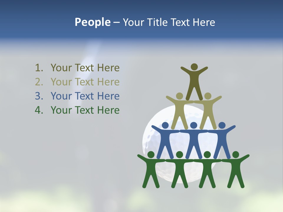 Outdoor Summer Trough PowerPoint Template