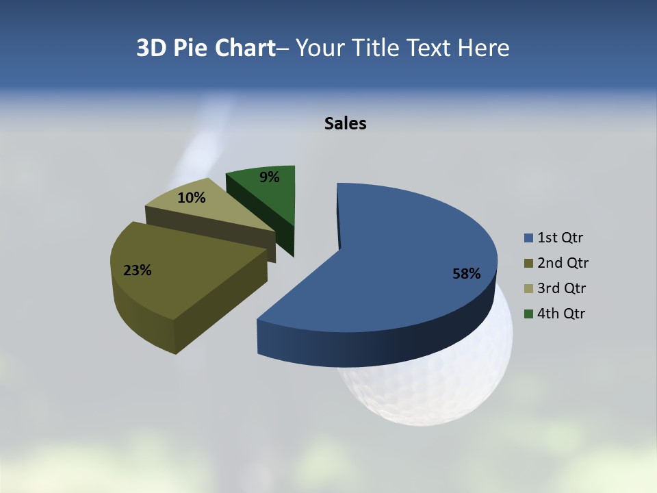 Outdoor Summer Trough PowerPoint Template