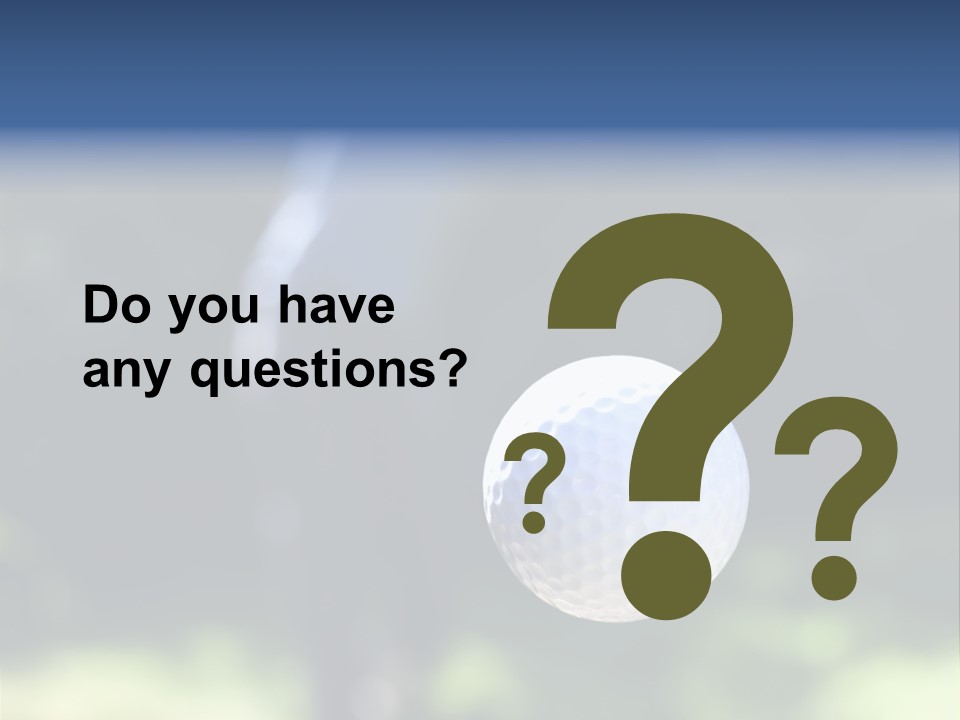 Outdoor Summer Trough PowerPoint Template