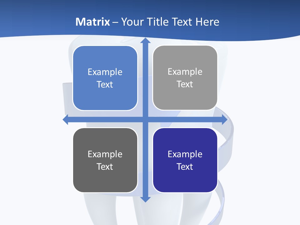 Caries Dent Close PowerPoint Template