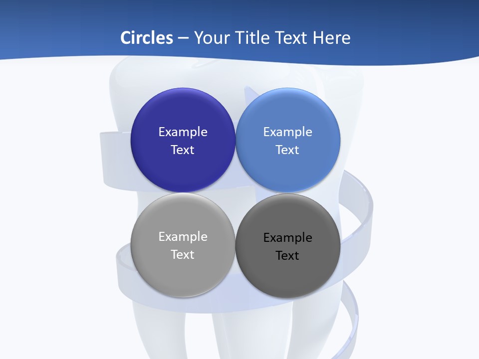 Caries Dent Close PowerPoint Template