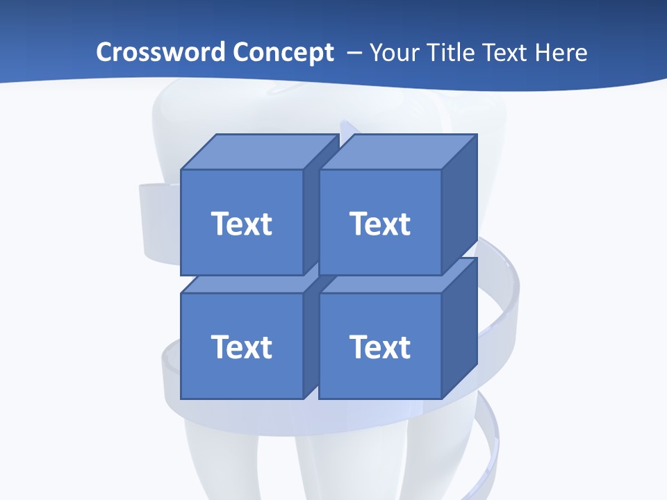 Caries Dent Close PowerPoint Template