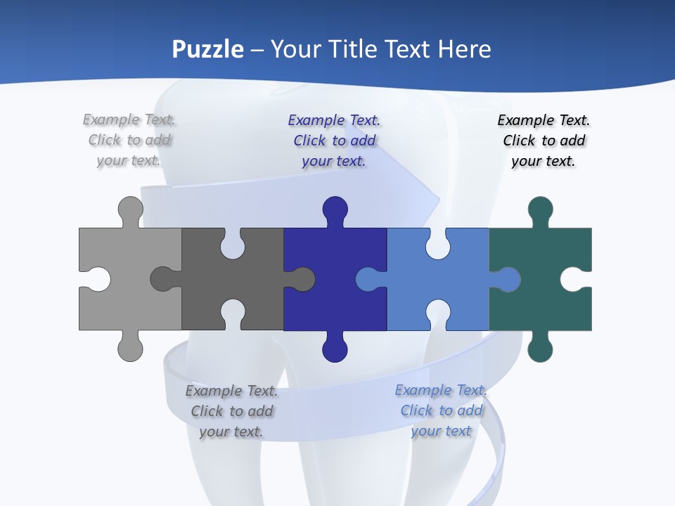 Caries Dent Close PowerPoint Template