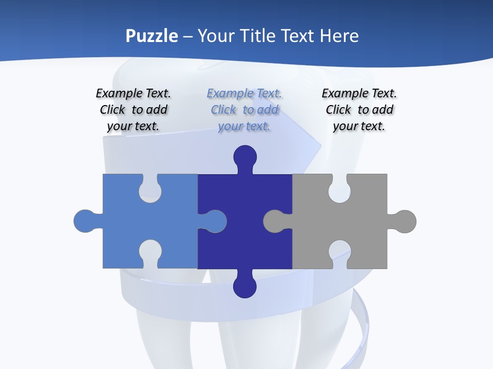 Caries Dent Close PowerPoint Template