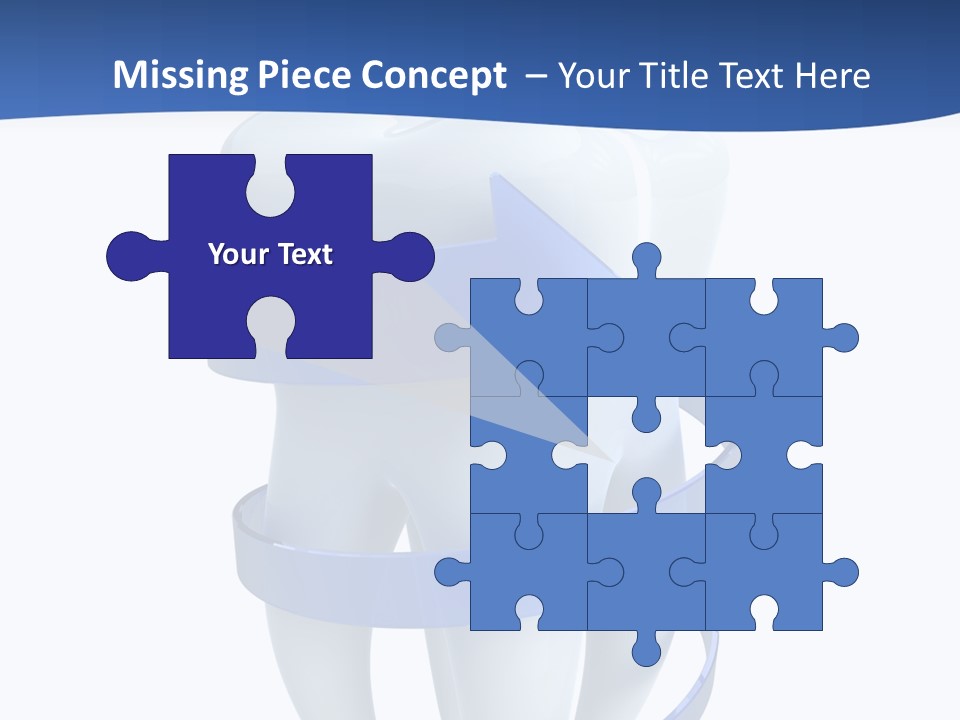 Caries Dent Close PowerPoint Template