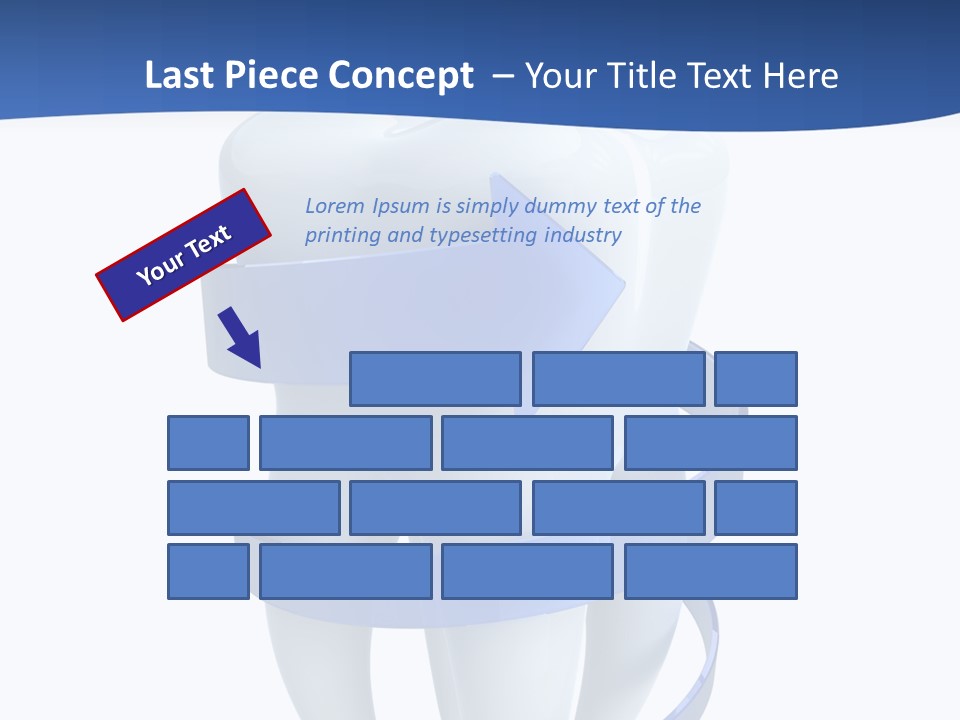 Caries Dent Close PowerPoint Template