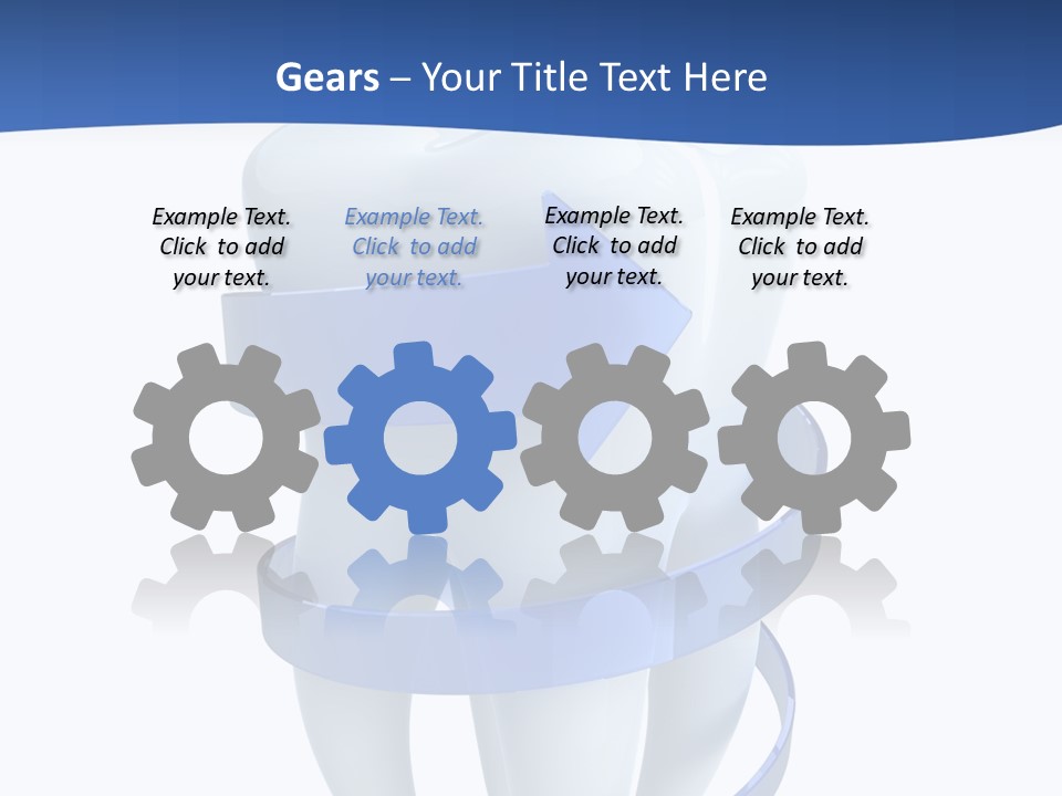 Caries Dent Close PowerPoint Template