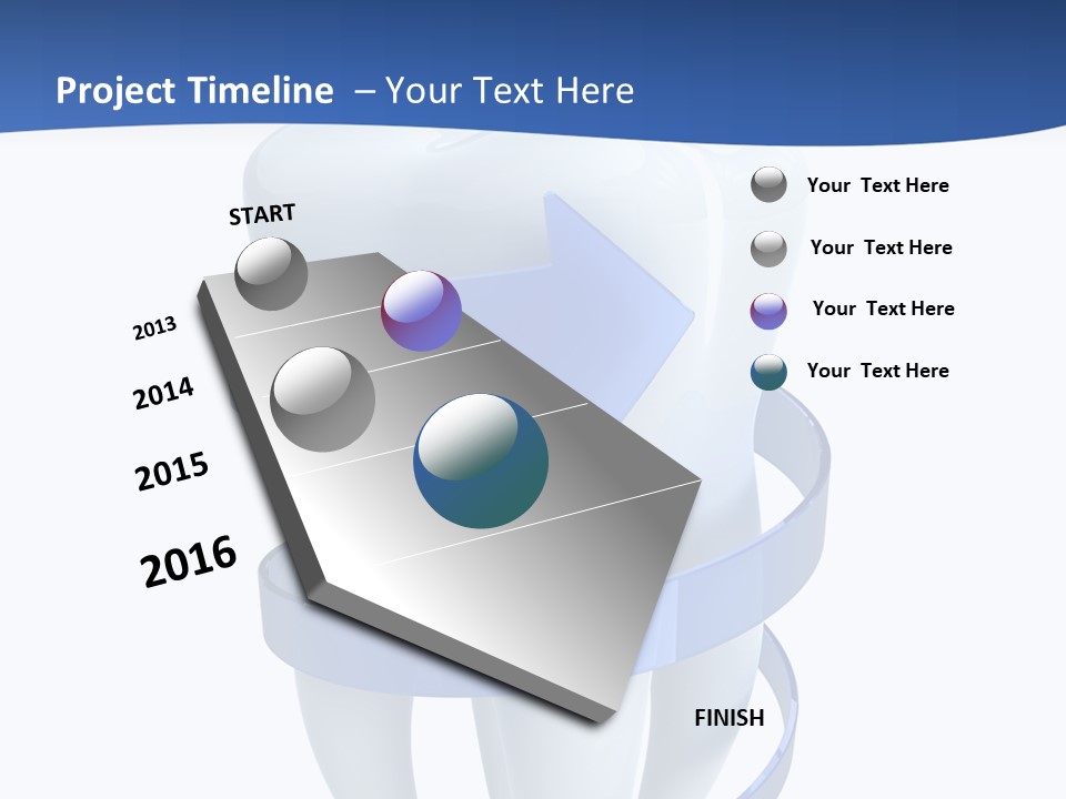 Caries Dent Close PowerPoint Template