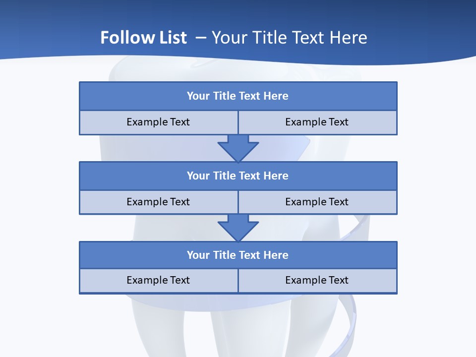 Caries Dent Close PowerPoint Template