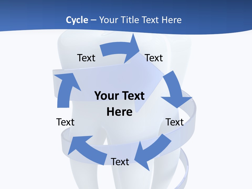 Caries Dent Close PowerPoint Template