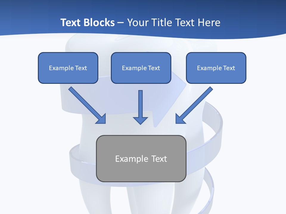 Caries Dent Close PowerPoint Template