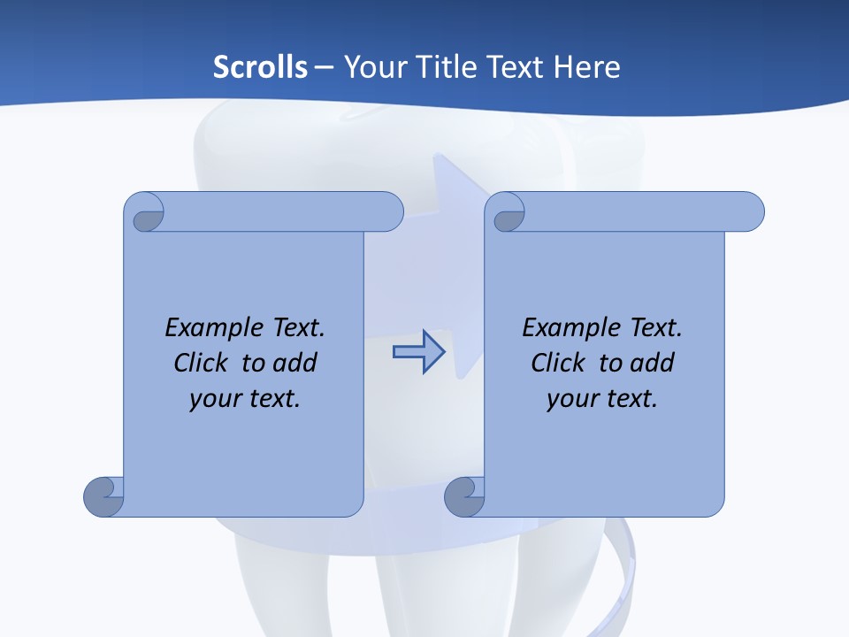 Caries Dent Close PowerPoint Template