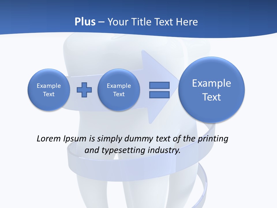 Caries Dent Close PowerPoint Template