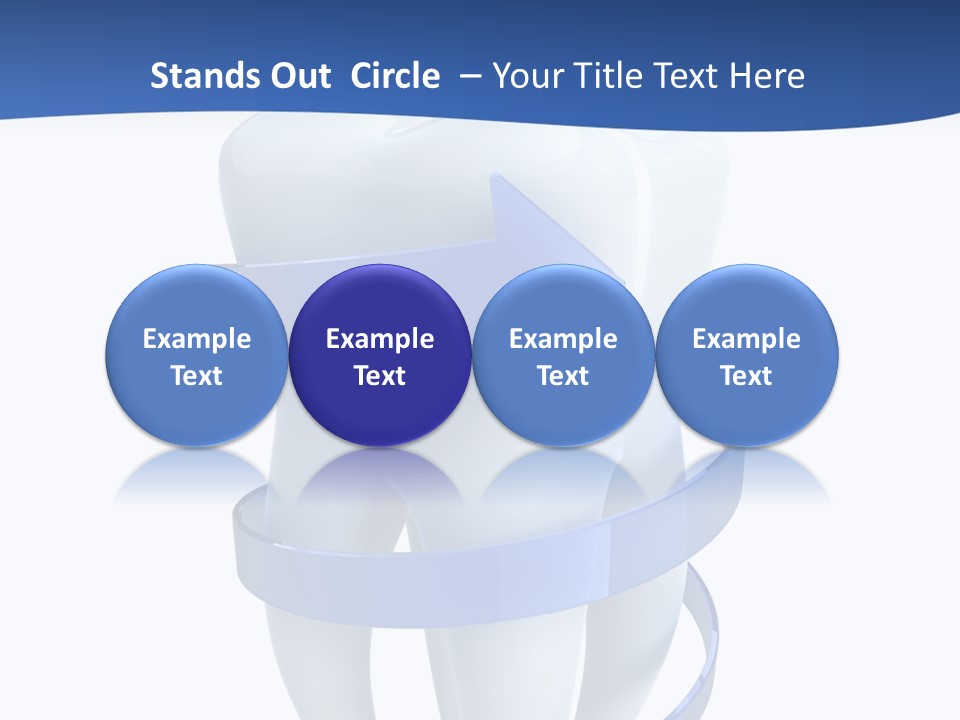 Caries Dent Close PowerPoint Template
