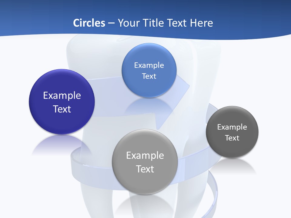 Caries Dent Close PowerPoint Template