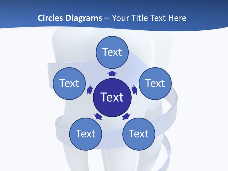 Caries Dent Close PowerPoint Template