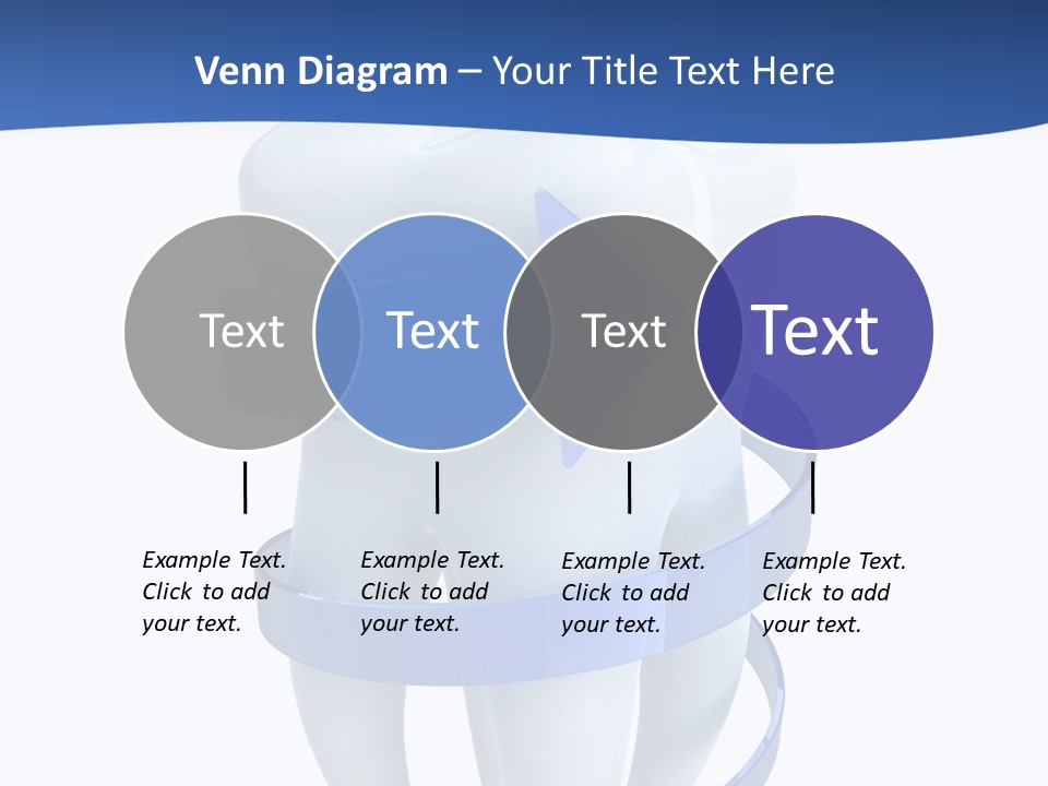 Caries Dent Close PowerPoint Template