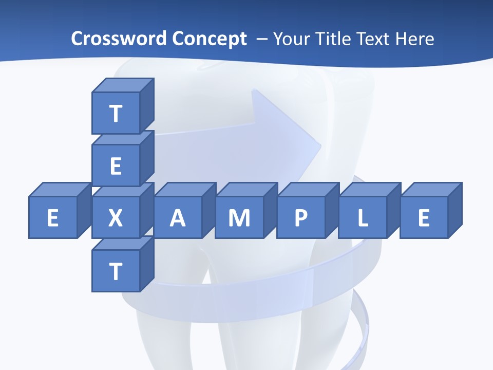 Caries Dent Close PowerPoint Template